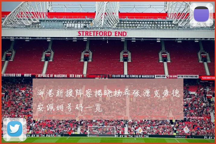 海港新援阵容揭晓杨希张源克劳德安佩姆号码一览
